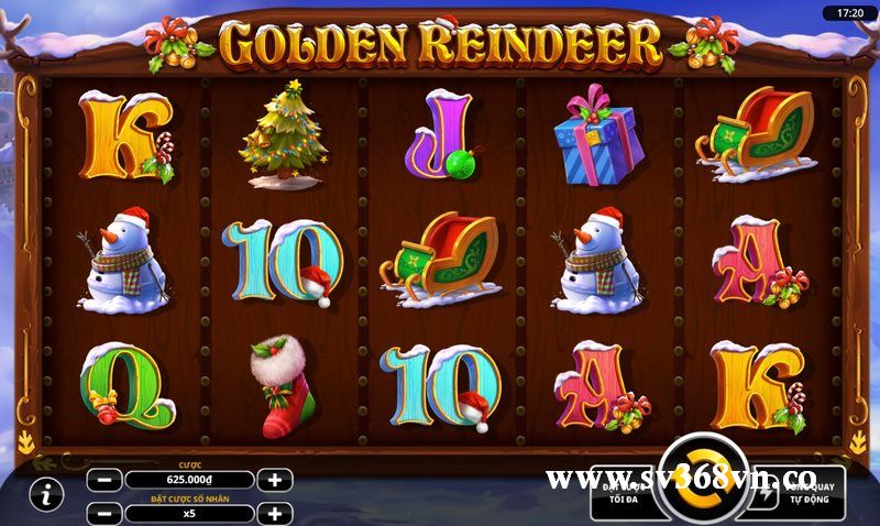 Cách chơi slot game Golden Reindeer