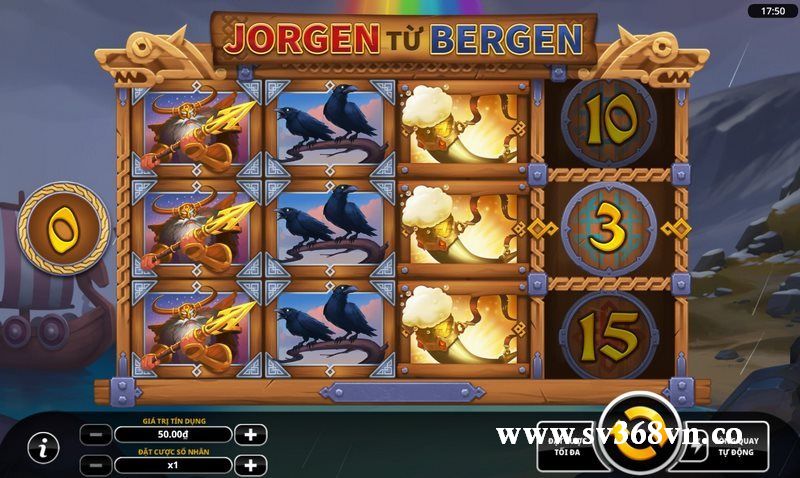 Slot game Jorgen Từ Bergen vô cùng hấp dẫn